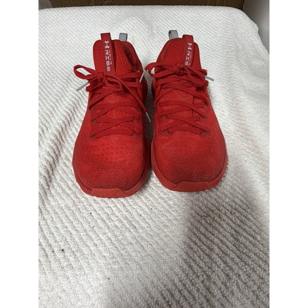 Under Armour Women's Training Shoes Red, Size 9 - Picture 2 of 8